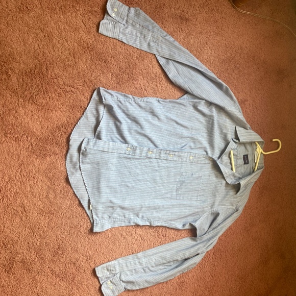 Vintage Lord & Taylor Single Needle Tailoring Button Down Shirt Made in US 34-35 - Picture 5 of 6